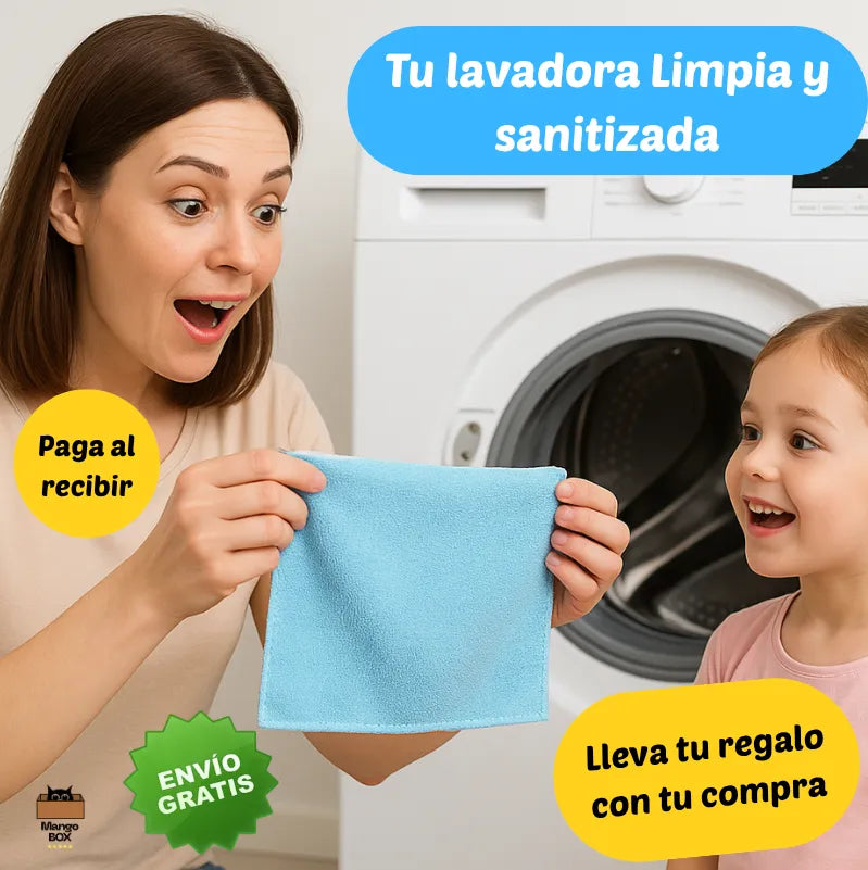 SET DE 12 PASTILLAS PARA LIMPIEZA LAVADORA