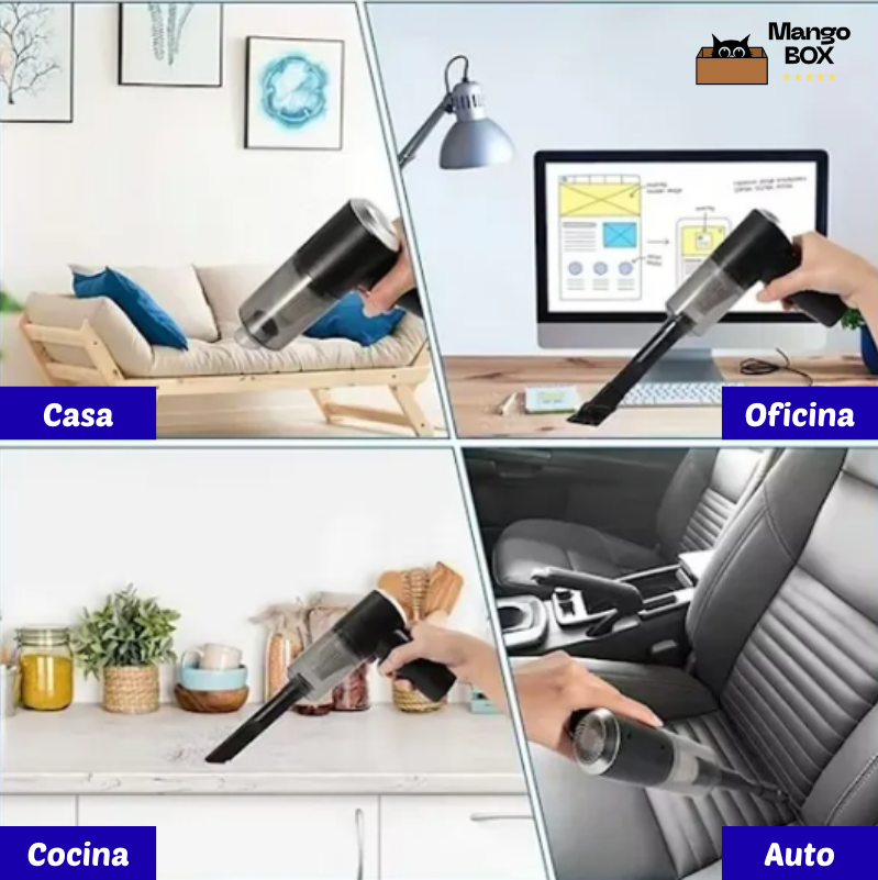 SUPER ASPIRADORA SOPLADORA PORTATIL