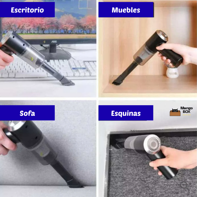 SUPER ASPIRADORA SOPLADORA PORTATIL