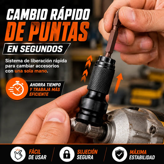 ADAPTADOR IMPACTO PRO Convierte tu llave de impacto en una herramienta multifuncional