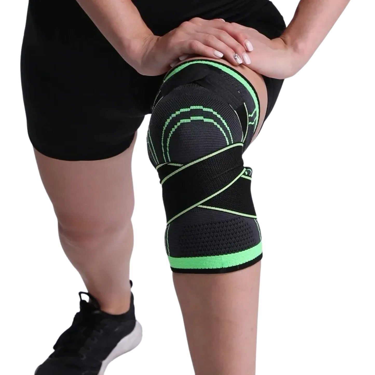 Rodillera Deportiva Compresora Ajustable
