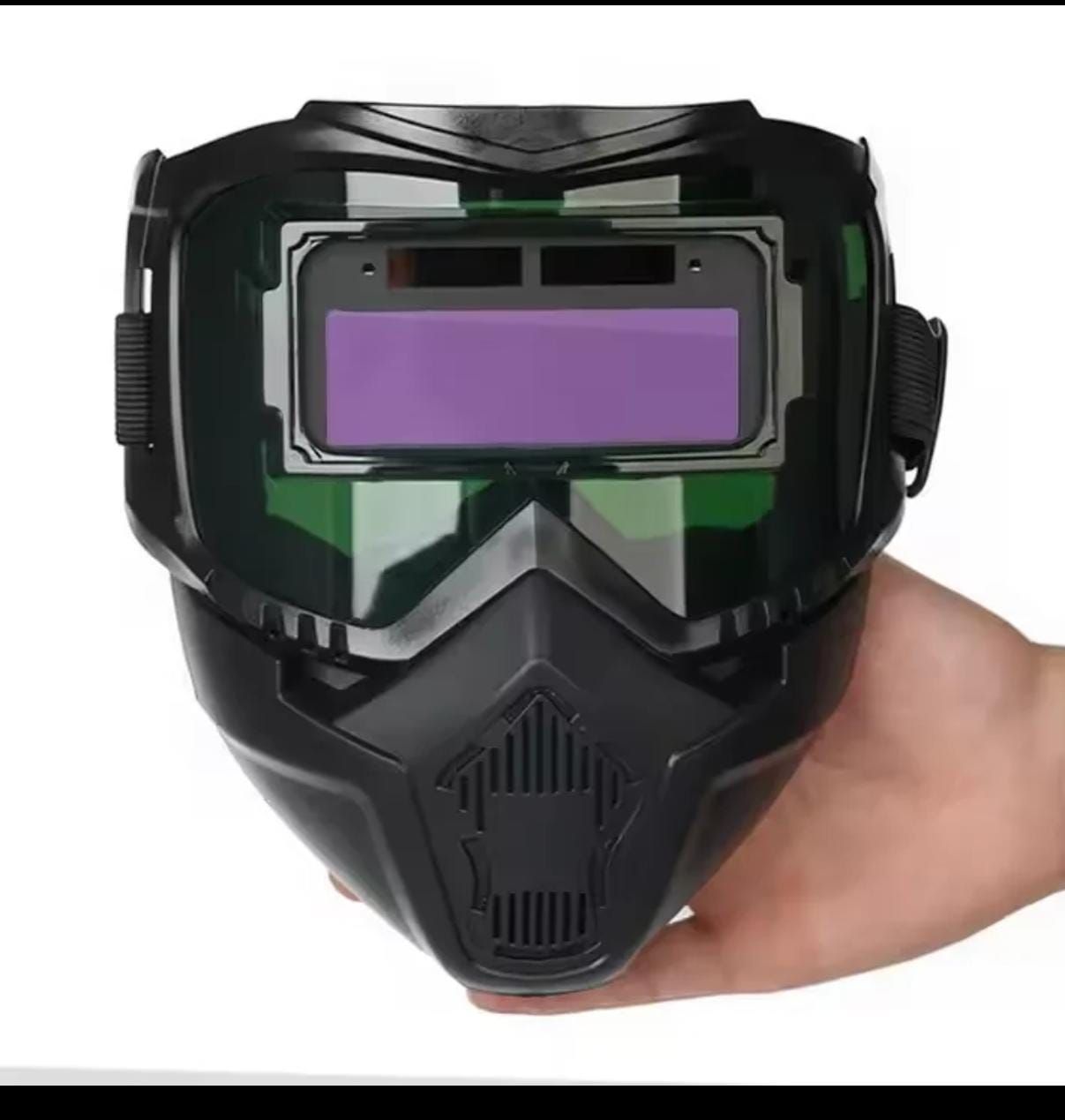 Gray helmet for bikers