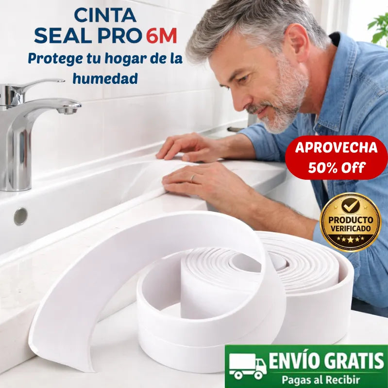 CINTA SEAL PRO 6M Sellado definitivo contra humedad y moho en tu hogar