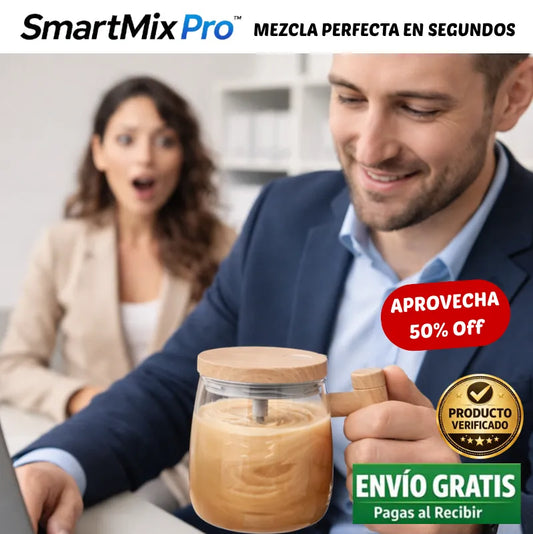 SMARTMIX PRO™ Mezcla tus bebidas al instante sin esfuerzo ni cucharas