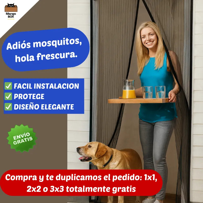 MALLA ANTI MOSQUITOS PARA PUERTAS