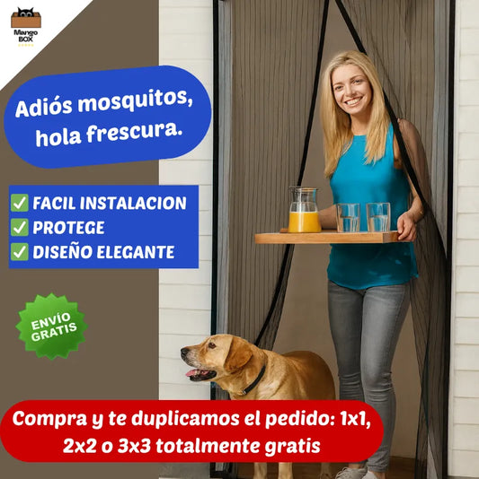 MALLA ANTI MOSQUITOS PARA PUERTAS