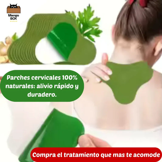 PACK 10 PARCHES PARA CUELLO CERVICAL - Alivio natural y efectivo
