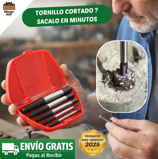 EXTRACT FIX MASTER Retira tornillos y pernos dañados en pocos minutos
