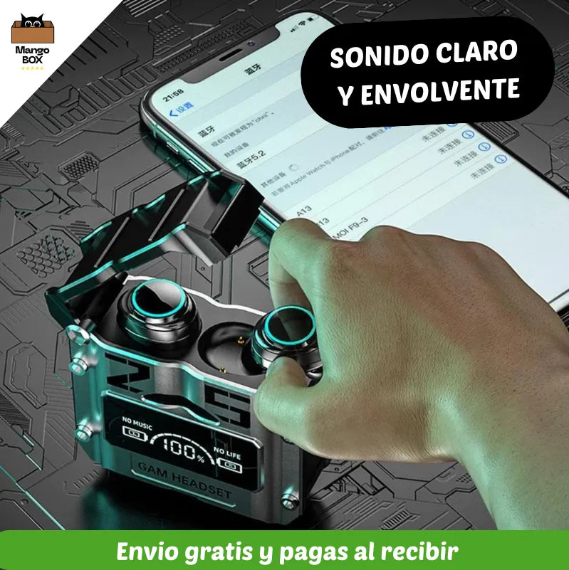 Auriculares AUDIX TWS M25 Sonido Envolvente con Tecnología Simple y Confiable