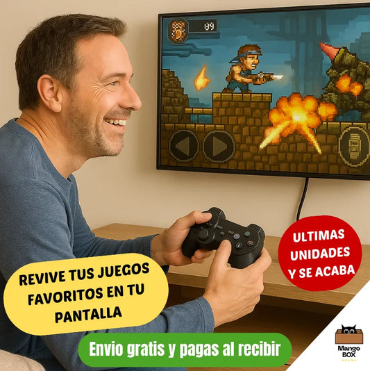 CONSOLA RETRO M8PRO™ revive tus juegos de infancia