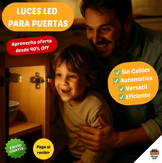 PACK 2 LUCES PARA PUERTAS