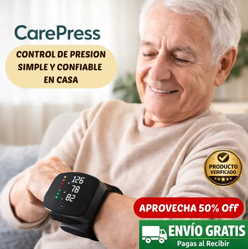 CARE PRESS Controla tu presión en casa de forma simple y confiable