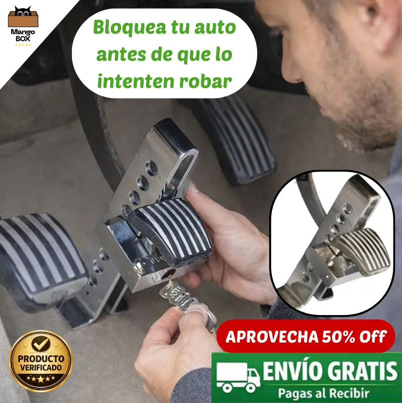 TRABA PEDAL PRO Tu automóvil seguro siempre