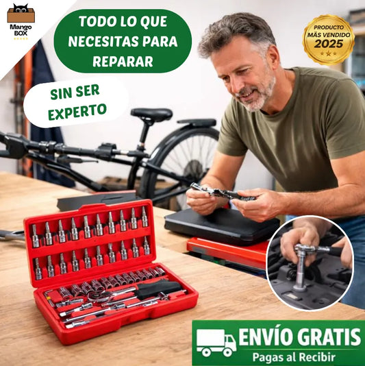 AUTOFIX MASTER Kit de 46 piezas que te permite resolver ajustes sin ser experto
