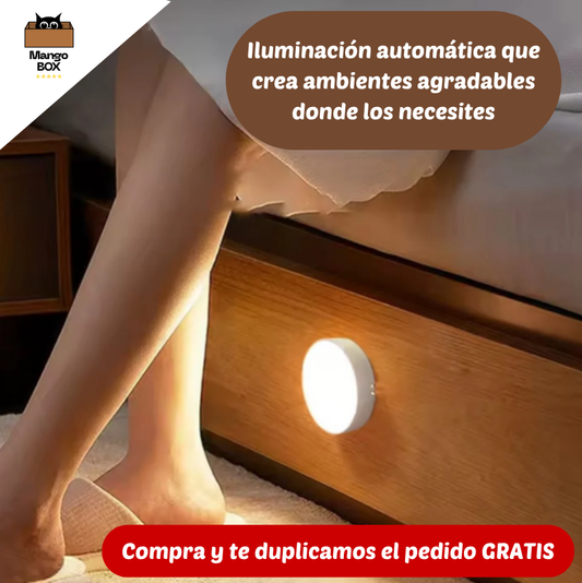 PACK DE 3 LUCES LED CON SENSOR RECARGABLES