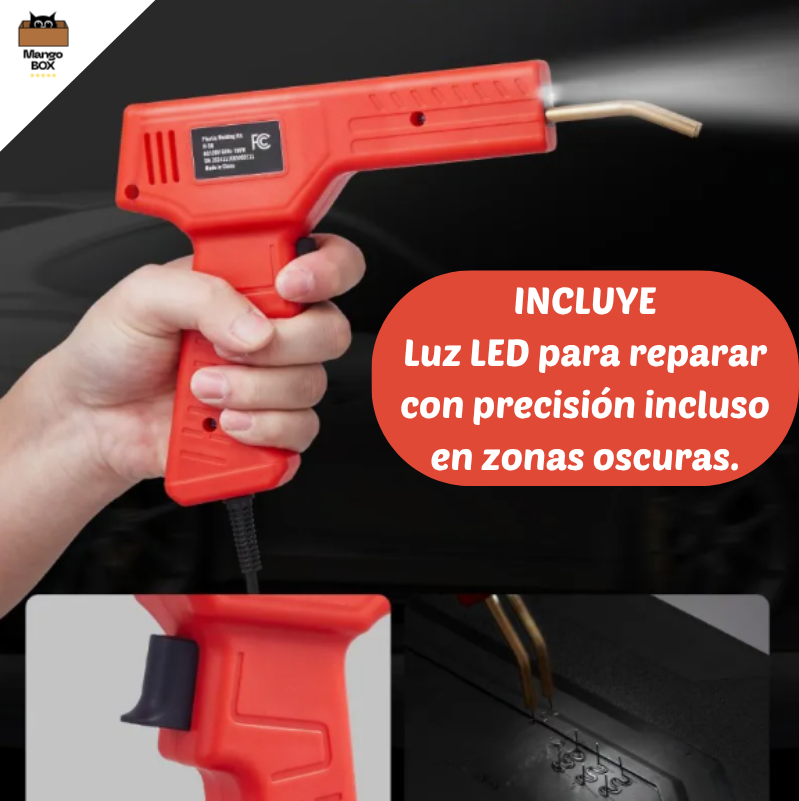 PISTOLA SOLDADORA GRAPADORA PARA PLASTICO