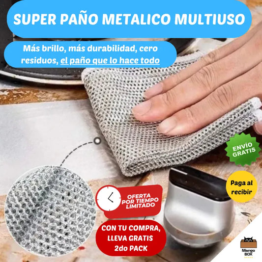 SUPER PAÑO METALICO MULTIUSO