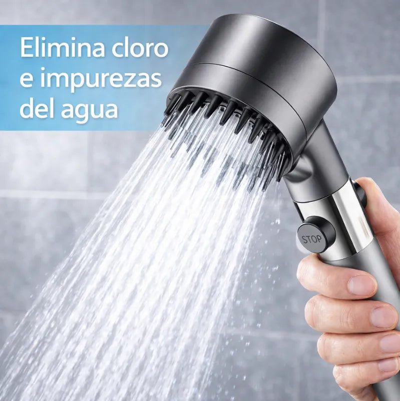 PURE SPA SHOWER™ Protege tu piel y cabello con agua purificada de verdad