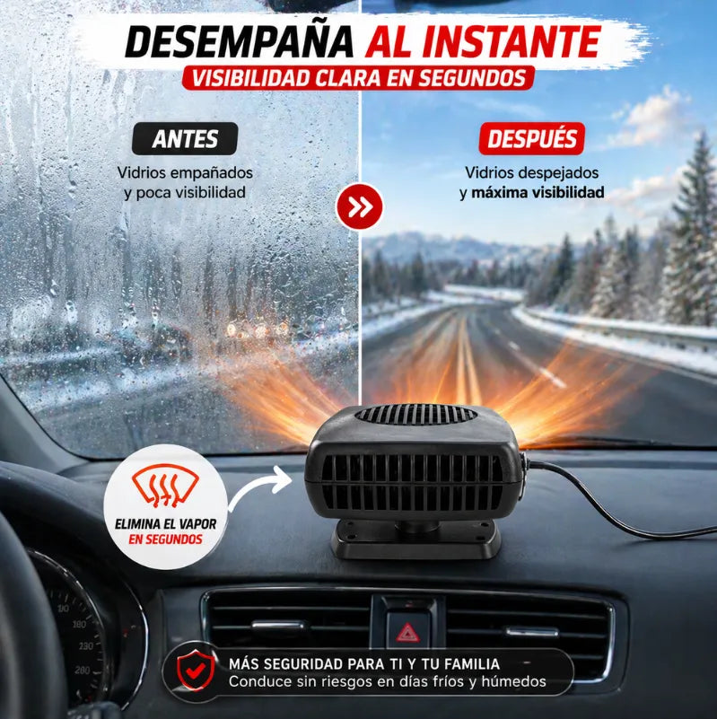 AUTO DEFROST PRO Desempaña y calienta tu auto al instante sin esperar