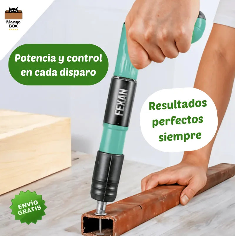 PISTOLA DE CLAVOS REMACHADORA Clava y fija con precisión en segundos, ¡sin complicaciones!