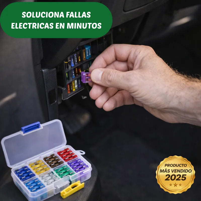 KIT FUSIBLES DRIVE SECURE PRO Mantén tu auto operativo y protegido en cada trayecto