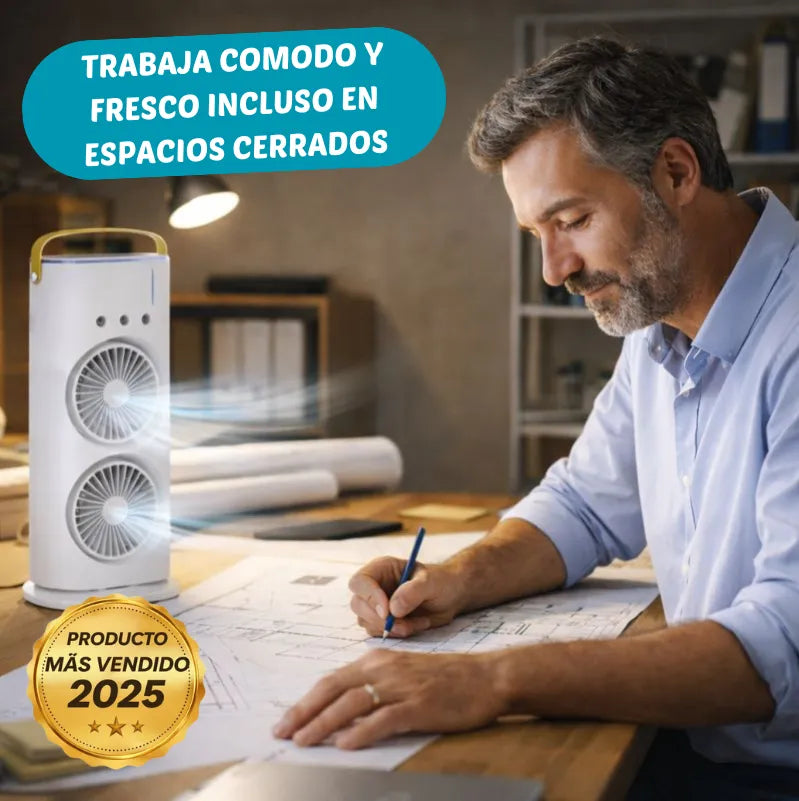 AIR CONFORT PLUS Enfriamiento portátil para espacios cerrados