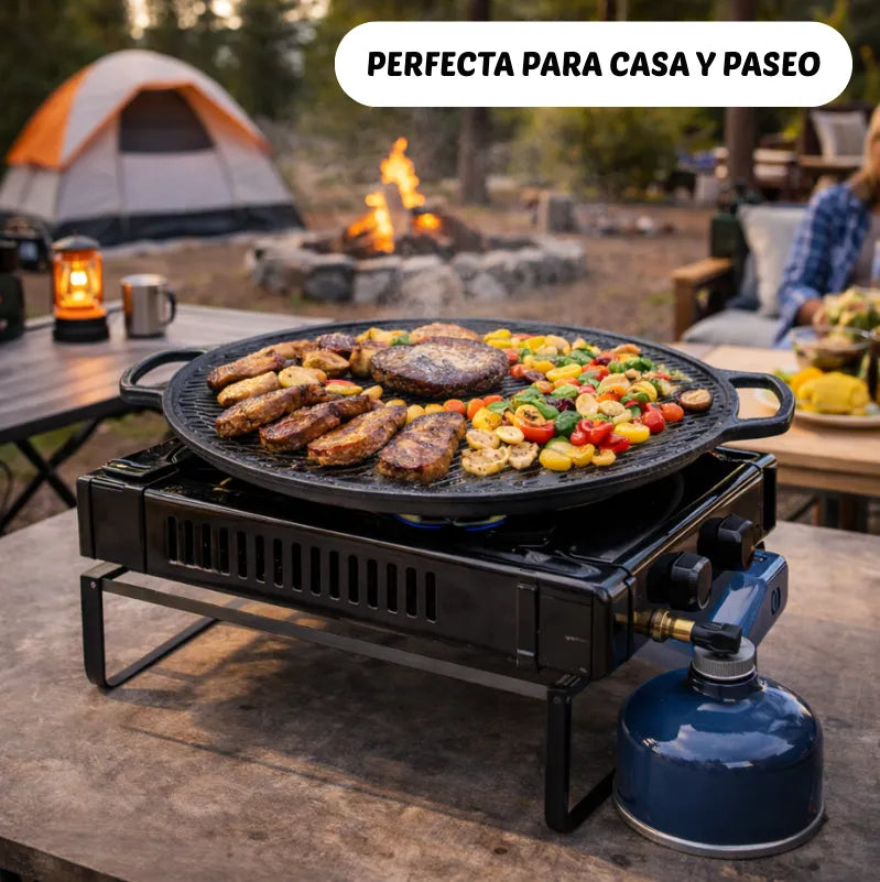 DISCO CHEFSY Plancha parrillera para cocinar y compartir