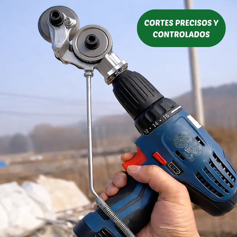 DRILL MASTER CUT Precisión profesional en cortes de metal desde tu taladro