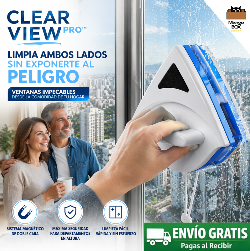 CLEAR VIEW PRO™ Ventanas impecables sin exponerte al peligro exterior