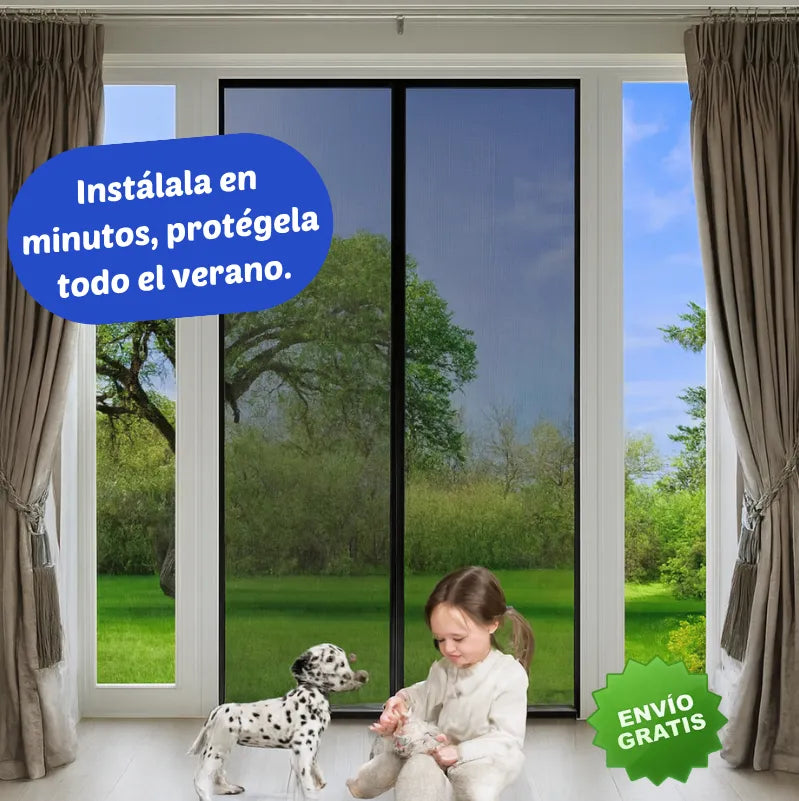 MALLA ANTI MOSQUITOS PARA PUERTAS