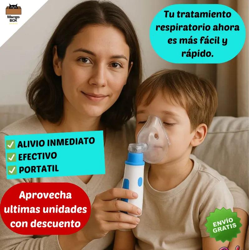 NEBULIZADOR PORTATIL RECARGABLE