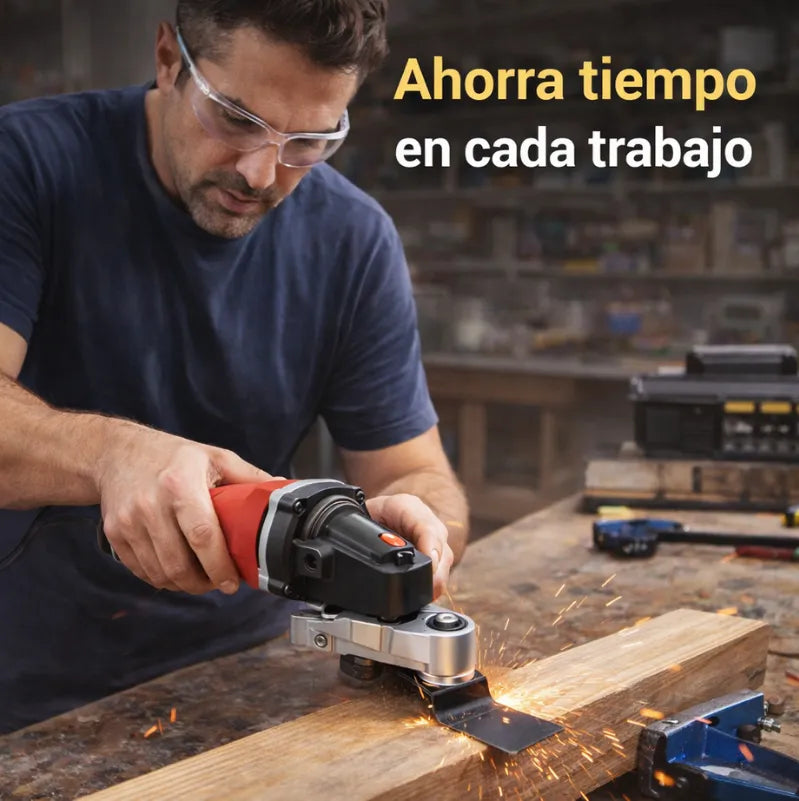 TURBOCUT PRO™ Convierte tu esmeril en una herramienta rápida y multifuncional