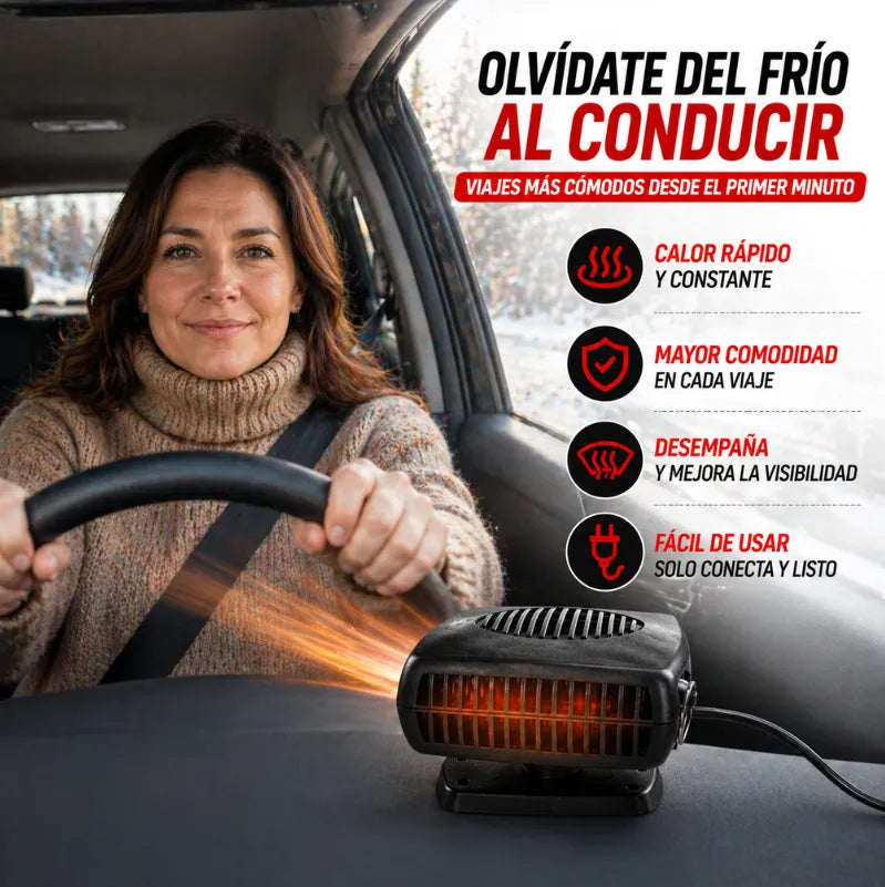 AUTO DEFROST PRO Desempaña y calienta tu auto al instante sin esperar