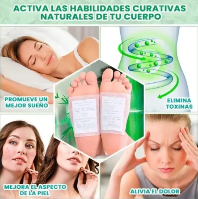 KINOKI DETOX PLUS Limpia tu cuerpo mientras duermes (PACK 10 UNIDADES)