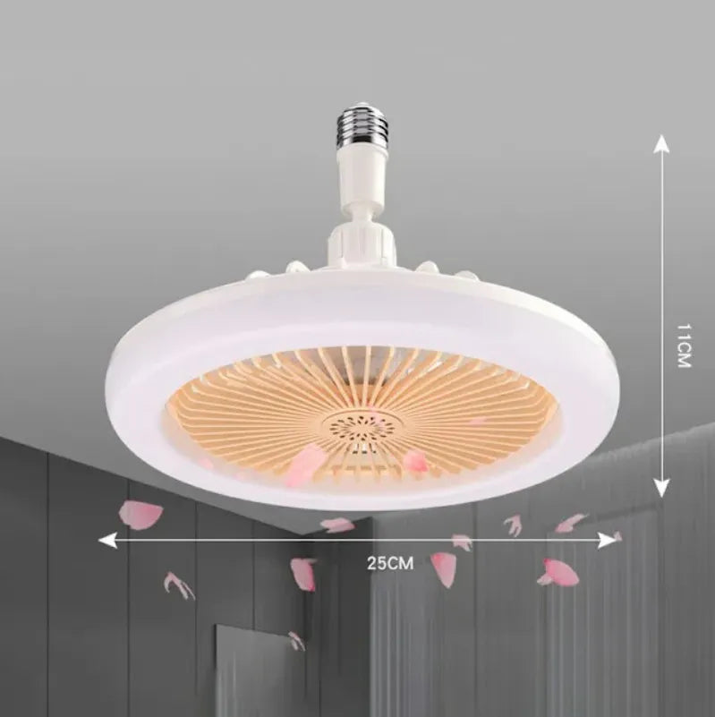 LAMPARA VENTILADOR INTELIGENTE Ambiente fresco e iluminado en tu hogar