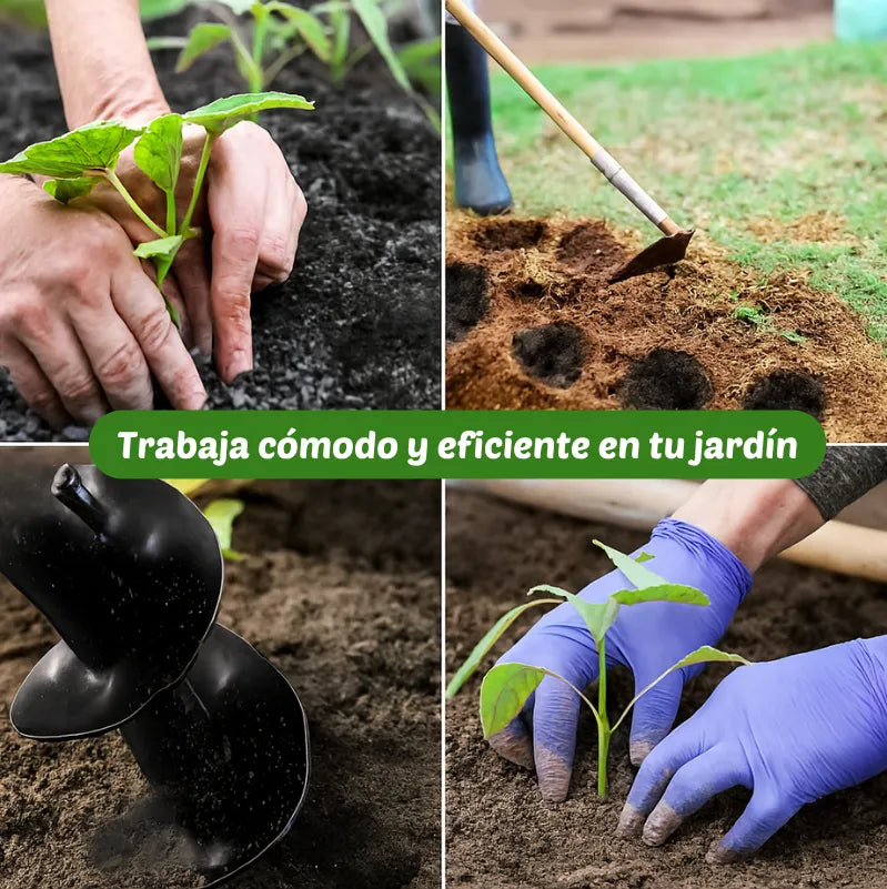 BROCA JARDINERA PRO Perfora fácil, planta rápido, disfruta más
