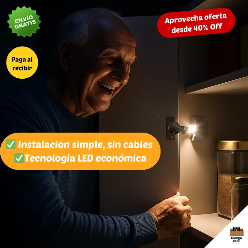 PACK 2 LUCES PARA PUERTAS