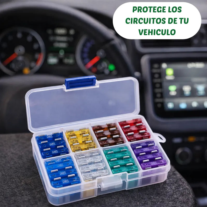 KIT FUSIBLES DRIVE SECURE PRO Mantén tu auto operativo y protegido en cada trayecto