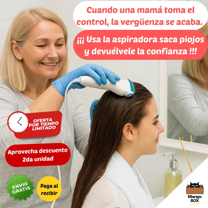 ASPIRADORA SACA PIOJOS