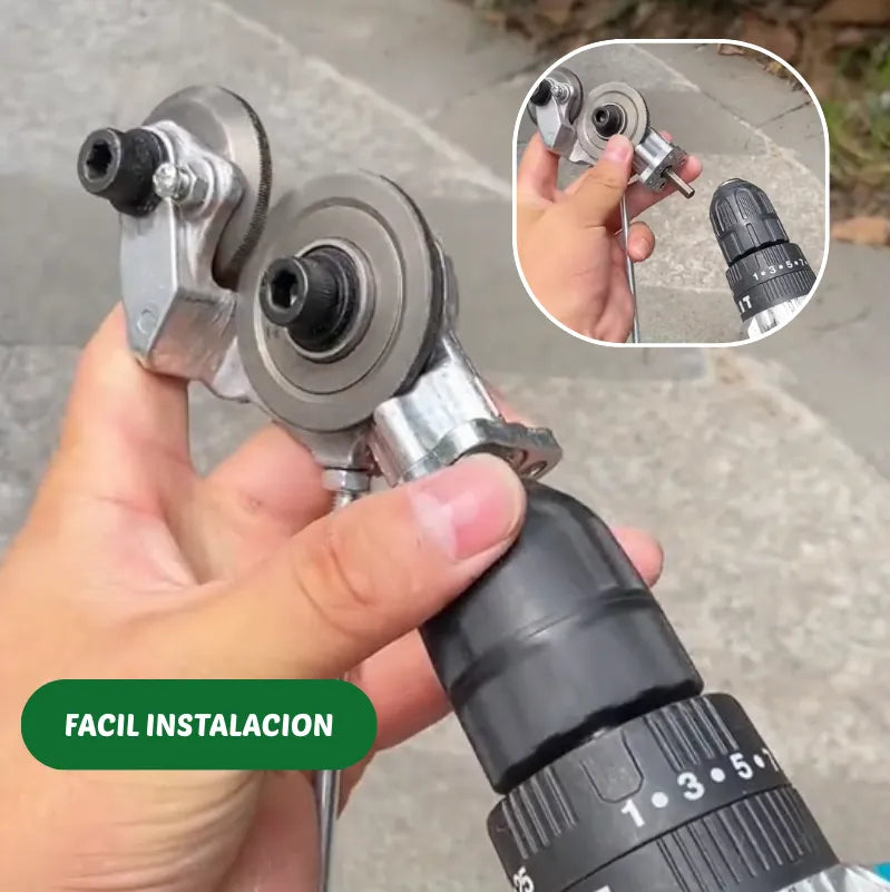 DRILL MASTER CUT Precisión profesional en cortes de metal desde tu taladro