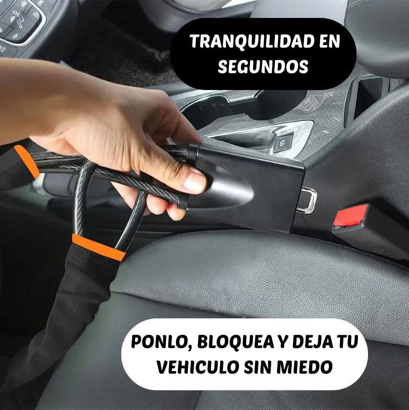 STEEL LOCK PRO Bloqueo Antirrobo para tu automóvil