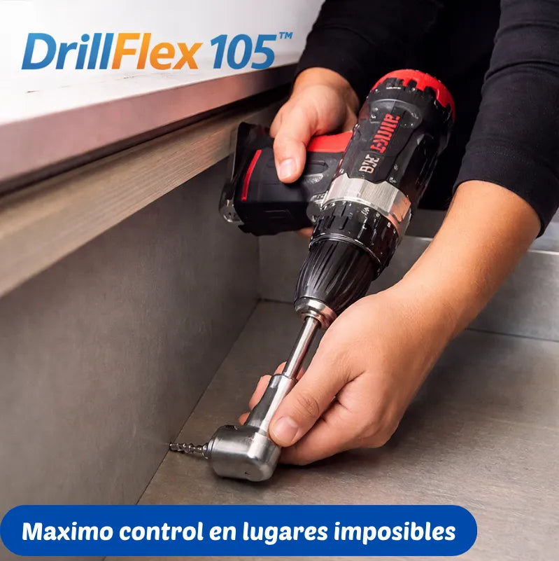 DRILL FLEX 105™ Convierte tu taladro en una herramienta para espacios difíciles
