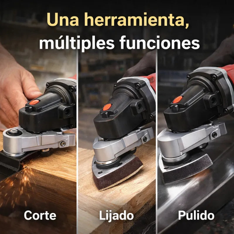 TURBOCUT PRO™ Convierte tu esmeril en una herramienta rápida y multifuncional