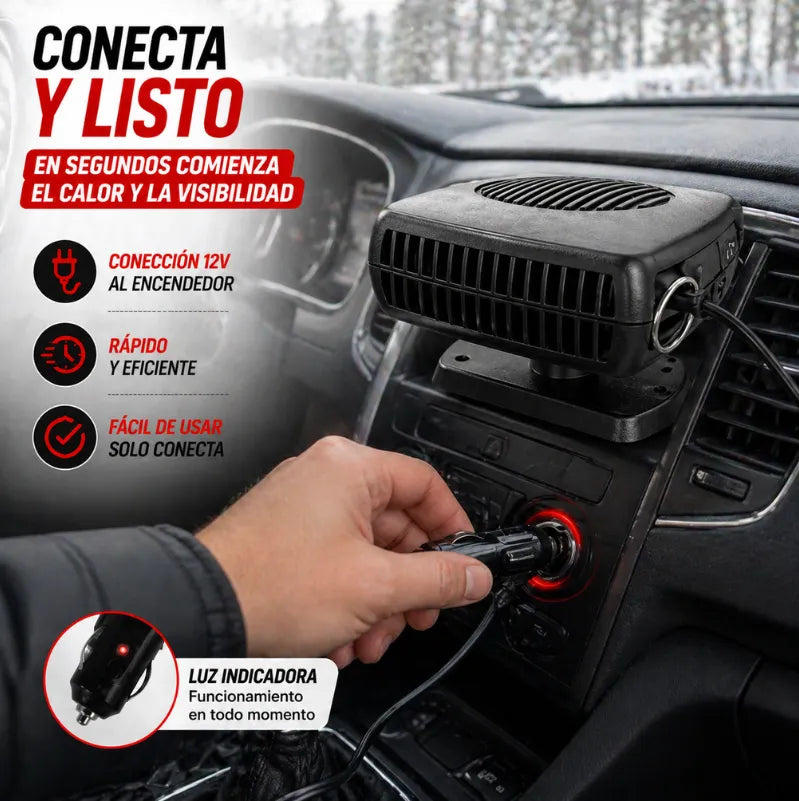 AUTO DEFROST PRO Desempaña y calienta tu auto al instante sin esperar