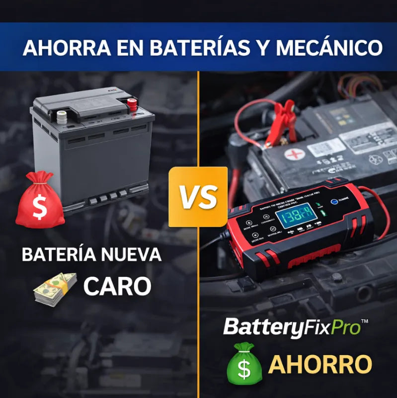 BATTERY FIX PRO™ Recupera y prolonga la vida de tu batería sin cambiarla