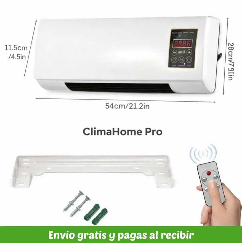 CLIMA HOME PRO Enfría y calefacciona tus espacios con bajo consumo todo el año