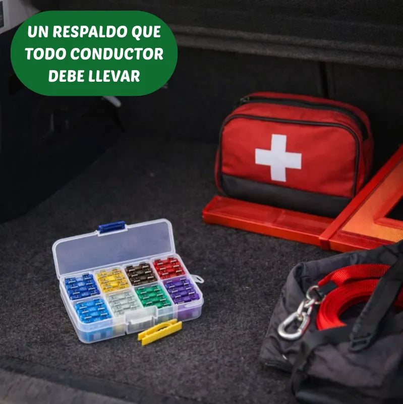 KIT FUSIBLES DRIVE SECURE PRO Mantén tu auto operativo y protegido en cada trayecto