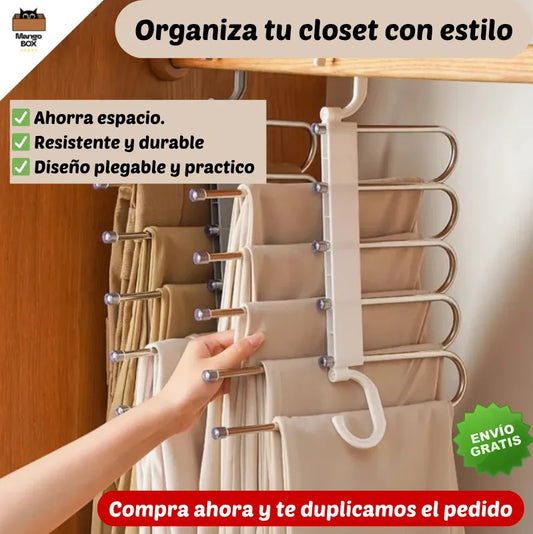 COLGADOR MULTIPLE DE PANTALONES
