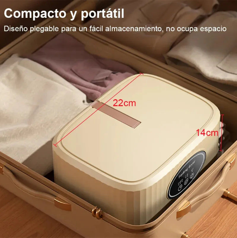 TURBO SECADO PRO™ Olvídate de la humedad y seca tu ropa en poco tiempo donde quieras