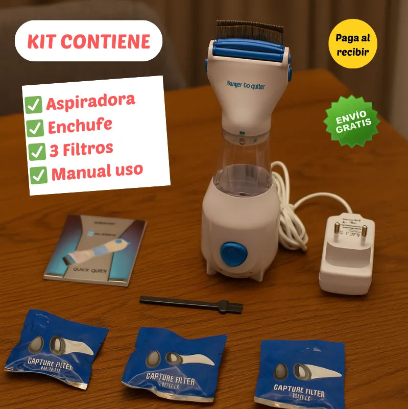 ASPIRADORA SACA PIOJOS